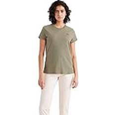 Bronze - Women Tops Dockers Women's Slim Fit Graphic Tee Shirt