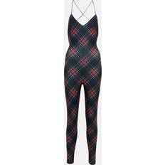 Svarta Jumpsuits & Overaller Norma Kamali Fara Tartan Jumpsuit -
