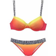 Oranje Bikinisets KangaROOS Beugelbikini Met Trendy Details - Oranje