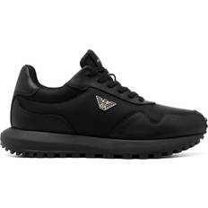 Schuhe Emporio Armani Men's Logo Sneakers - Black