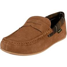 Barbour 43 ½ Chaussons et Sandales Barbour Porterfield Suede Slippers - Brown