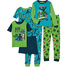 Minecraft Nightwear Children's Clothing Minecraft Big Snug Fit Cotton Pajama Set - Defeat Them All