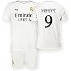 Real Madrid Mbappe 24/25 Junior Hemset Vit Years