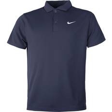 Nike Blue Polo Shirts Nike Dri-Fit Solid Polo Men - Dark Blue