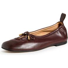 ALOHAS Lågskor ALOHAS Rosalind Brown Leather Ballet Loafers - Brun