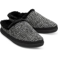 Toms Women Slides Toms Cozy Fur Lined Slipper - Black/Black