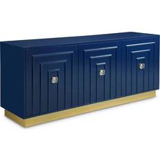 Blue Cabinets Meridian Lacquer Navy Sideboard