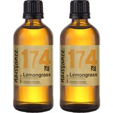 Massage- & Relaxation Products Naissance Lemongrass (Flexuosus) Essential Oil (no.174) 200ml (2 x 100ml) Pure, Natural, Steam Distilled, Cruelty Free, Vegan & Undiluted to Use i