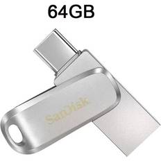 SanDisk (64GB) Ultra Dual Luxe Usb Type-c Flash Drive