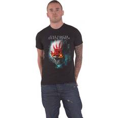 Five Finger Death Punch Interface Skull T Shirt - Black
