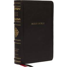 KJV Large Print Reference Bible, Black Leathersoft, Red Letter, Comfort Print, Thumb Indexed (Sovereign Collection) Holy Bible, King James Version