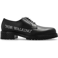 Herr - Vita Derby Off-White Derby Shoes - Men - Black