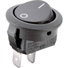 Vippekontakt 250 V/AC 10 A 1 x Off/On IP40 Klikkende