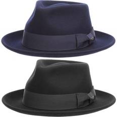 Men - Wool Hats Scala Dorfman-Pacific Bristol Fedora Hat - Black