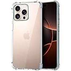 Mobilskal iphone 16 pro Cool iPhone 16 Pro Max Fodral Anti-Chock Transparent