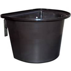 L Grooming & Care Horizont Horse Feeder - Noir