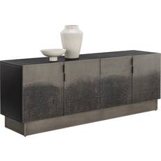 Metals Sideboards Sunpan Caddo Antique Nickel Sideboard