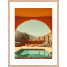 Oranje Posters Hartman Villa California 20 x 28 cm Poster