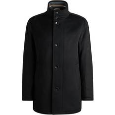 BOSS Relaxed-Fit Virgin Wool Cashmere Coat