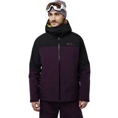 Herre - Lilla - Udendørsjakker Jack Wolfskin Alpspitze Tour 3L Jacket - Waterproof Purple