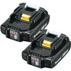 Makita 2 x BL1820B 18v Lithium Ion 2.0ah Batteries BL1820 Battery Indicator