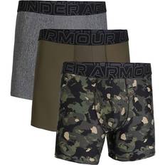 Under Armour Men's Performance Tech Boxer Briefs 3-Pack - Marine OD Green