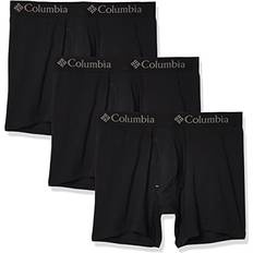 Columbia Underwear Columbia Cotton Stretch 3 PK Boxer Brief Underwear - Black