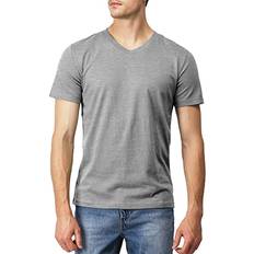 H2O H2H Mens Comfortable Fit Basic V Neck T-Shirt - Gray