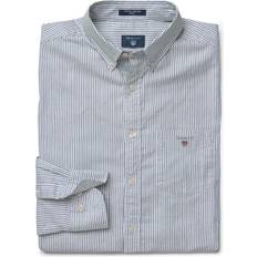 Shirts Gant Kelly Green Fitted Comfort Oxford Stripe Shirt 365512