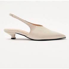 ALOHAS Sko ALOHAS Eros Cream Leather Pumps