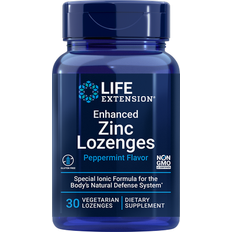 Medicines Enhanced Zinc Lozenges Peppermint 30 Vegetarian Lozenges 30pcs