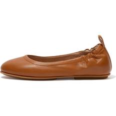 Fitflop Leather Shoes Fitflop Allegro Leather Ballet Pumps Dynamicush - Black