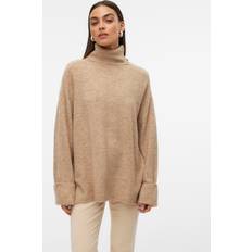 Silver - Stickade tröjor Vero Moda Vmjupiter Pullover - Silver Mink