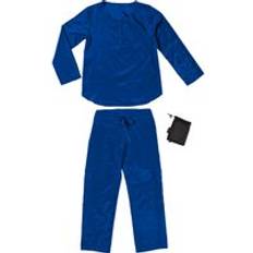 Seide Schlafanzüge Cocoon Adventure Nightwear Pyjama Set - Blau