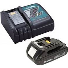 Makita BL1820 18v Lithium Ion 2.0ah Battery and DC18RC 18v Charger 22min DC18RA