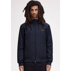 Fred Perry Outerwear Fred Perry Hooded Brentham Jacket - Navy