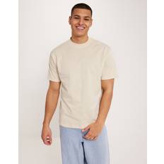 Woodbird Overdele Woodbird WBBaine Base Tee Oversized T-shirt - Beige