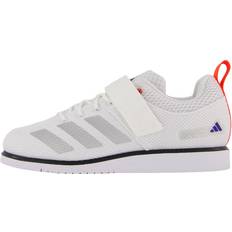 adidas Powerlift 5 Weightlifting Shoes - Cloud White/Silver Metallic/Core Black, Unisex