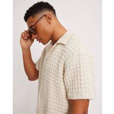 Oas Cuba Waffle Shirt - Beige