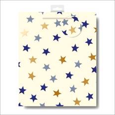 Woodmansterne Emma bridgewater blue stars large gift bag gift wrapping accessory