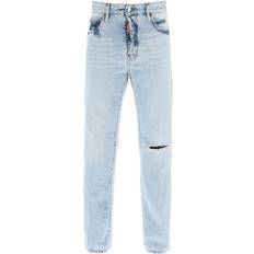 DSquared2 Jeans DSquared2 Light Wash Palm Beach Jeans - Blue