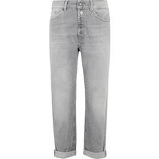 Dondup Jeans Dondup Loose Fit Bomullsjeans Dam