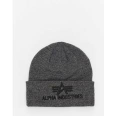 Alpha Industries Unisex Beanies Alpha Industries 3D Beanie - Grau