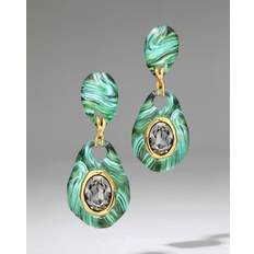 Malachite Gioielli Alexis Bittar Madera Lucite Drop Earrings MLCHT