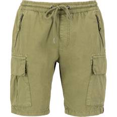 Alpha Industries Cargo Trousers Alpha Industries Ripstop Jogger Shorts - Olive/Grün