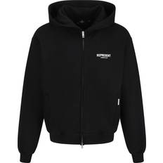 Represent Sweathshirt Uld med Logo Print - Sort
