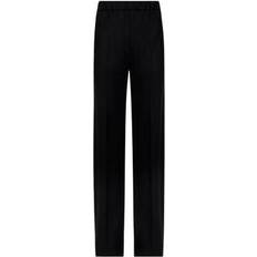 Dolce & Gabbana Women Trousers Dolce & Gabbana Flared Stretch Wool Twill Pants Black