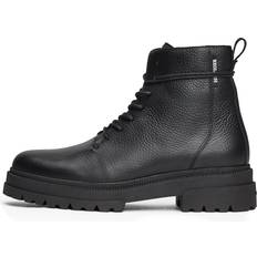 Tommy Hilfiger 42 Botas de Encaje Tommy Hilfiger Botas Con Cordones - Negro