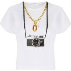 Paco Rabanne Jewellery Print T-Shirt LD43 - White