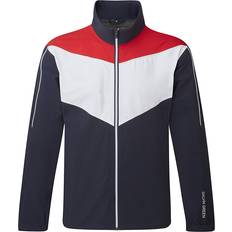 Galvin Green Regnjacka Gore-Tex Herr Paclite Stretch Full-Zip Armstrong - Marinblå/Vit/Röd